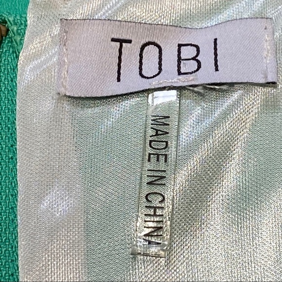 TOBI Color Block Midi Dress Size Medium - Picture 8 of 9